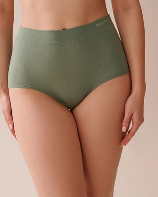 Culotte aux hanches taille haute en modal