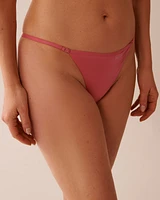 Culotte string ajustable en microfibre