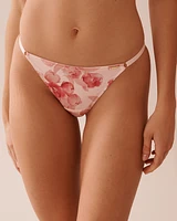 Adjustable Microfiber String Panty
