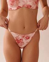 Adjustable Microfiber String Panty