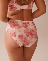 Microfiber Sleek Back High Waist Bikini Panty