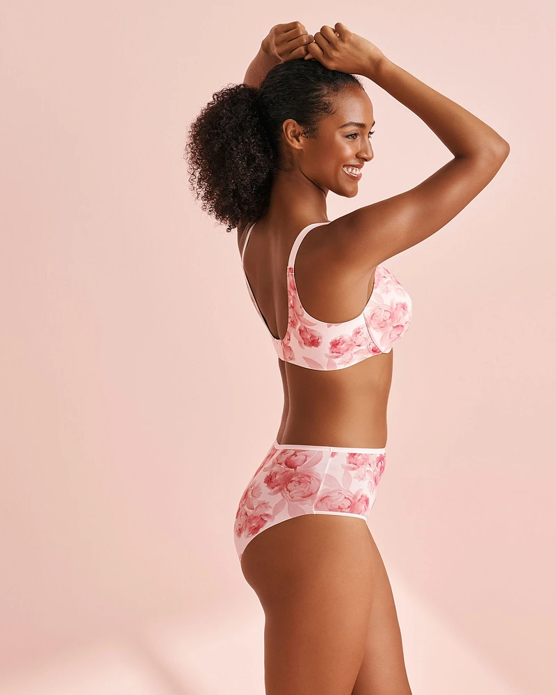 Microfiber Sleek Back High Waist Bikini Panty