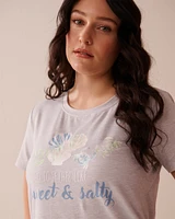 Seashell Print Super Soft T-shirt