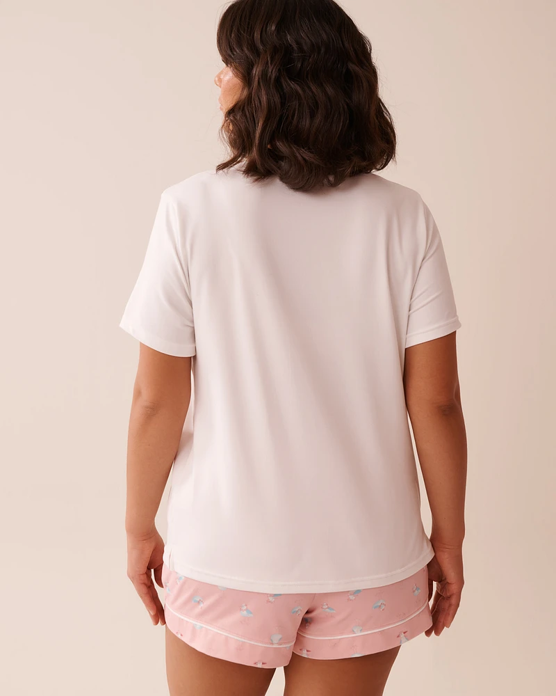 Seagull Print Super Soft T-shirt