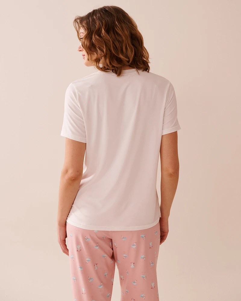 Seagull Print Super Soft T-shirt