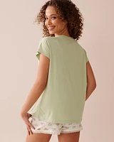 Snail Print Super Soft T-shirt
