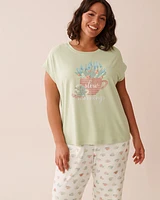 Snail Print Super Soft T-shirt