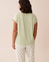 Snail Print Super Soft T-shirt