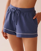 Cotton Pajama Shorts