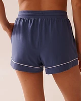 Cotton Pajama Shorts