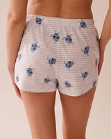 Turtle Print Shirt PJ Set