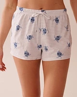 Turtle Print Shirt PJ Set