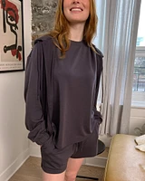 French Terry Zip-up Hoodie