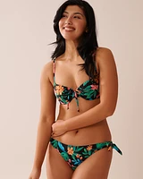 Haut de bikini plongeant MIDNIGHT TROPICS