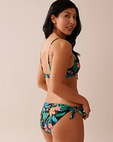 Haut de bikini plongeant MIDNIGHT TROPICS