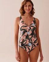 Haut tankini col en V coupe fluide PEACHY TROPICS