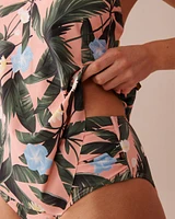 Haut tankini col en V coupe fluide PEACHY TROPICS