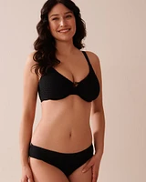 Haut de bikini triangle bonnet D en crochet SOLID