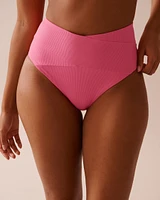 DRAGON FRUIT Recycled Fibers High Waist Bikini Bottom