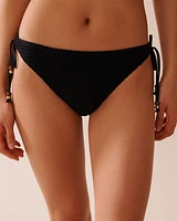SOLID Crochet Side Tie Brazilian Bikini Bottom