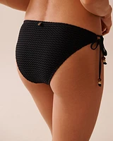 SOLID Crochet Side Tie Brazilian Bikini Bottom