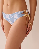 Bas de bikini cheeky noué aux hanches LILY GARDEN