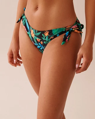 Bas de bikini noué aux hanches MIDNIGHT TROPICS
