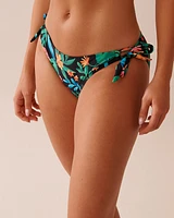 Bas de bikini noué aux hanches MIDNIGHT TROPICS