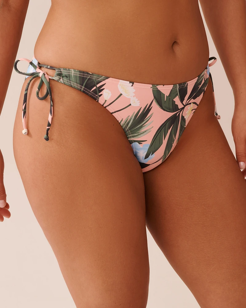 Bas de bikini brésilien noué aux hanches PEACHY TROPICS
