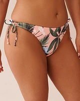 Bas de bikini brésilien noué aux hanches PEACHY TROPICS