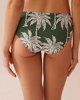 KHAKI PALM Hipster Bikini Bottom
