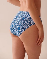 Bas de bikini noué MEDITERRANEAN TILE