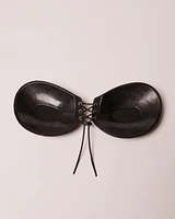 Lace Up Adhesive Bra