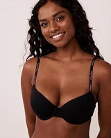 Lightly Lined Demi Cotton Bra