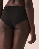 Super Soft Lace Trim Boyleg Panty