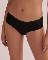 Culotte menstruelle coupe aux hanches en coton absorption super