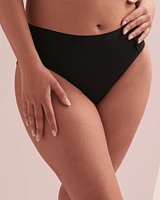 Culotte menstruelle coupe bikini taille haute en coton absorption super