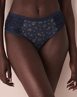 Culotte menstruelle coupe bikini taille haute en coton absorption super
