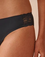 Culotte menstruelle coupe bikini avec dentelle absorption régulière