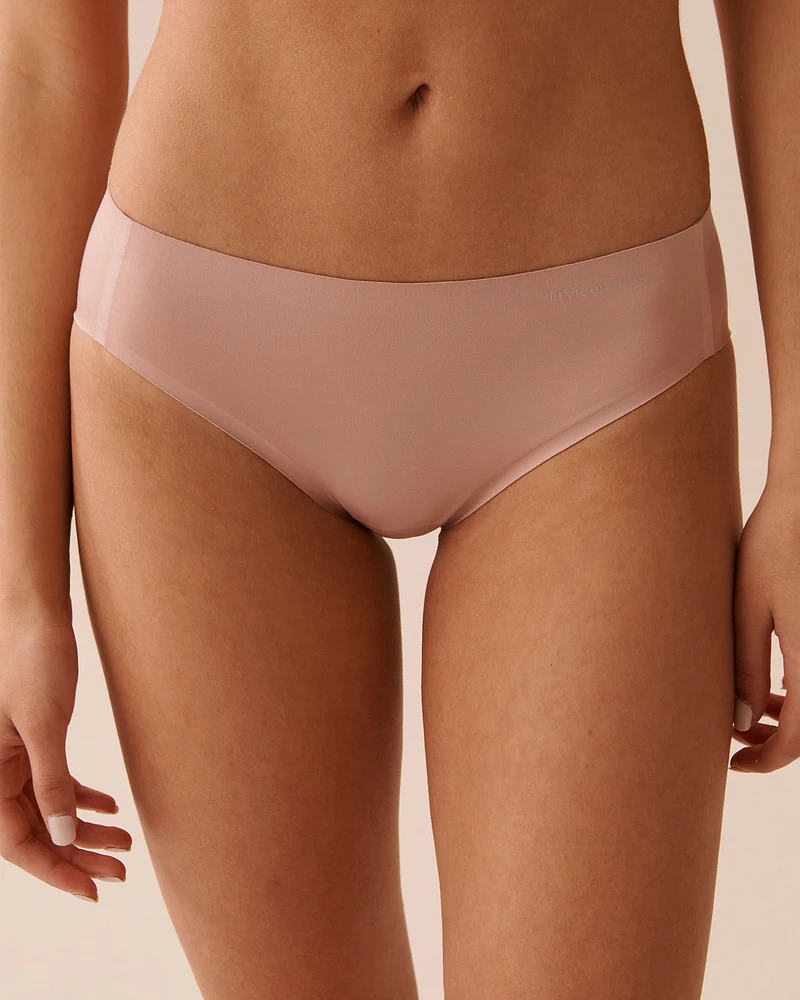Culotte bikini microfibre contours fusionnés