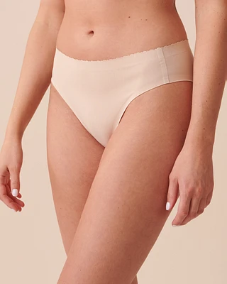 Culotte bikini microfibre contours fusionnés