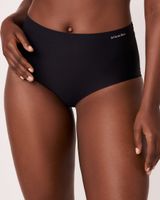 Microfiber No-show High Waist Bikini Panty