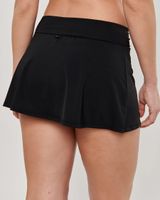 BLACK Skirt Bikini Bottom