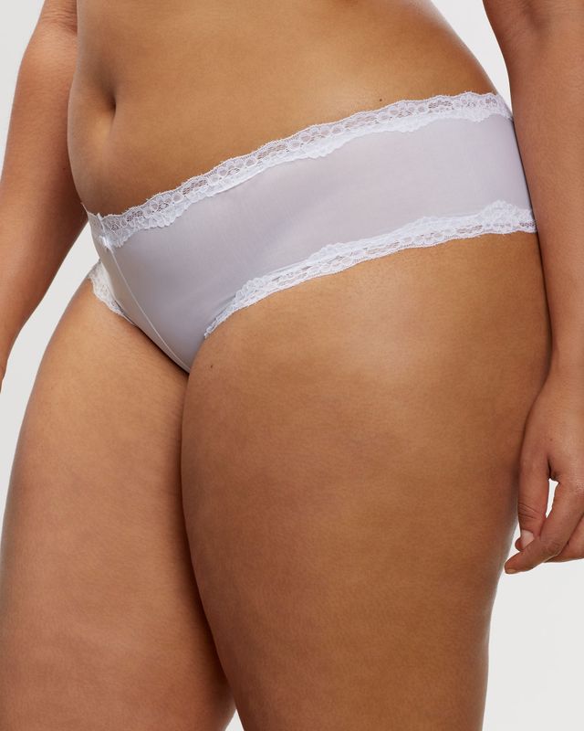 Contrast Lace Cheeky Panty