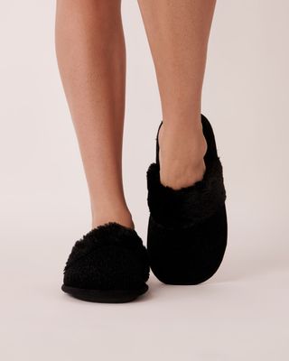 Chenille Clog Slippers