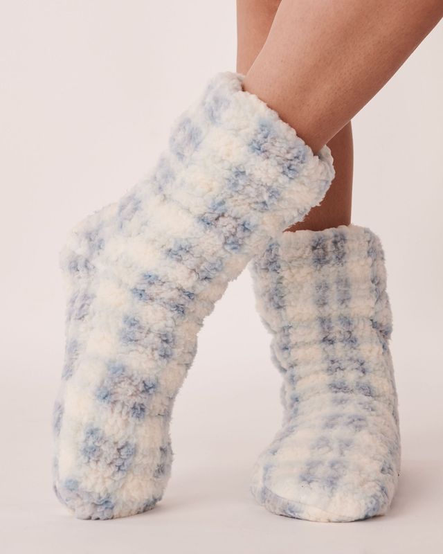 Ugg Australia- Socks Womens Leda Cozy Crew Sock - Lilac Frost