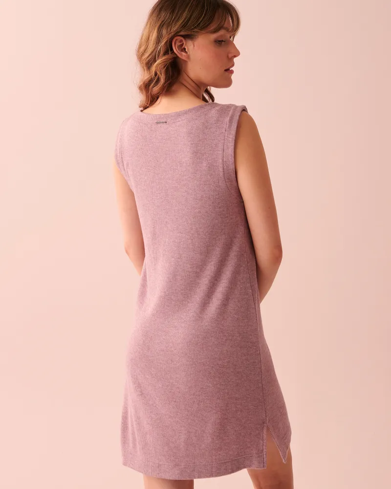 Ribbed Sleeveless Dress