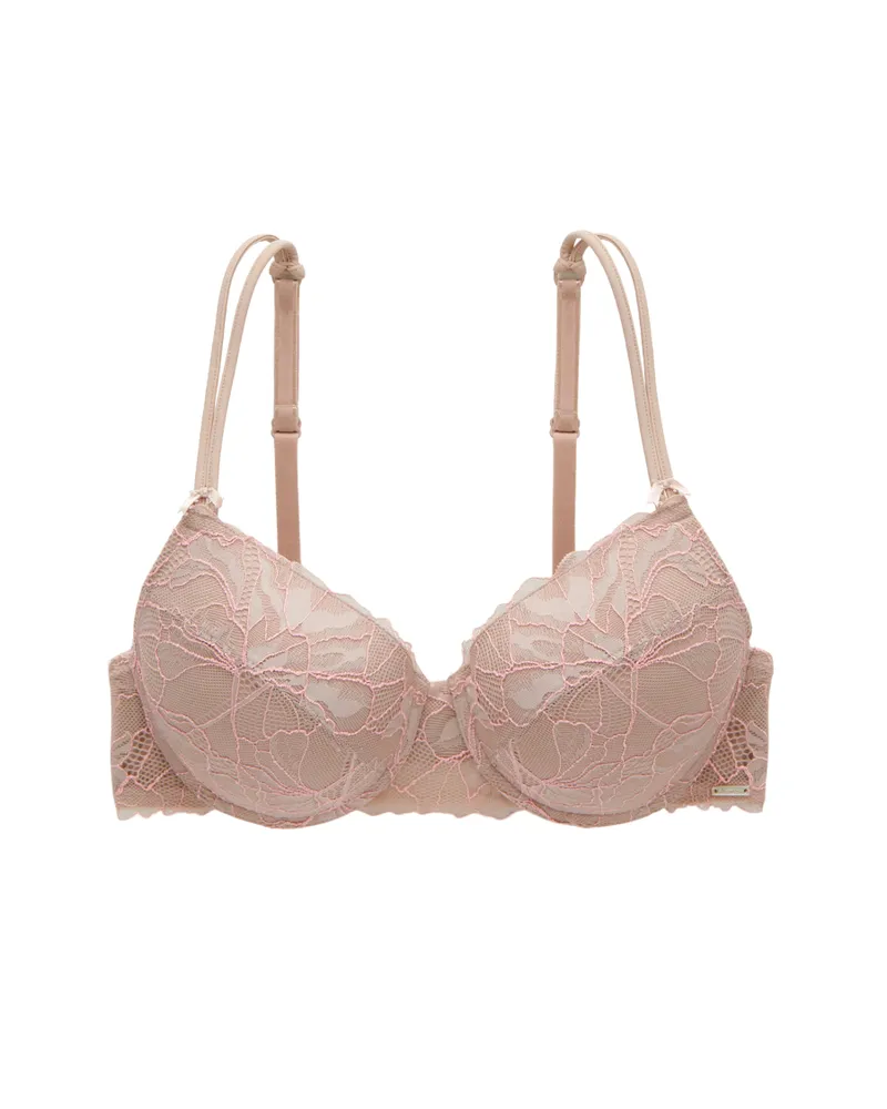 Buy La Vie En Rose Lightly Lined Demi Bra In Blue