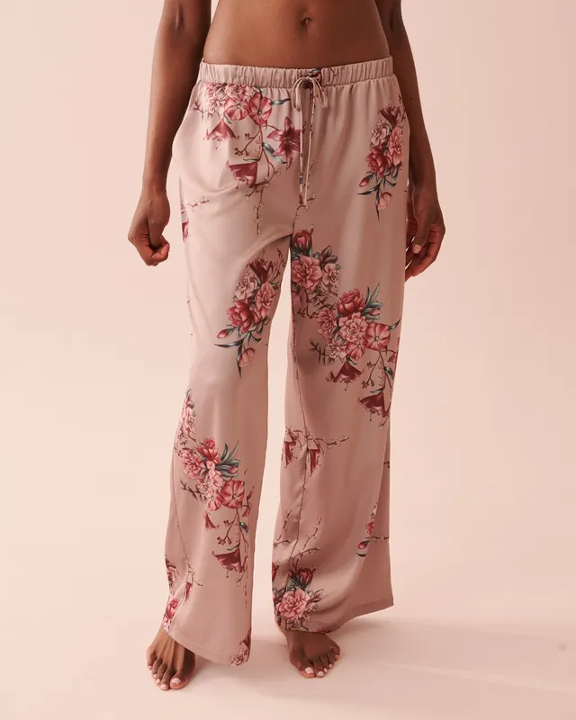 Santina Satin Wide Leg Pants