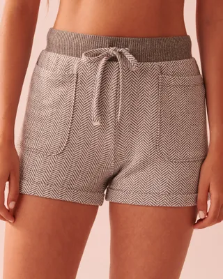 Soft Knit Pajama Shorts